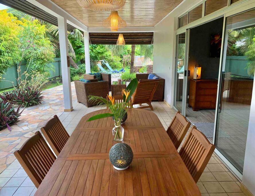 Villa Hoama Lodge Moorea Teavaro Exterior foto