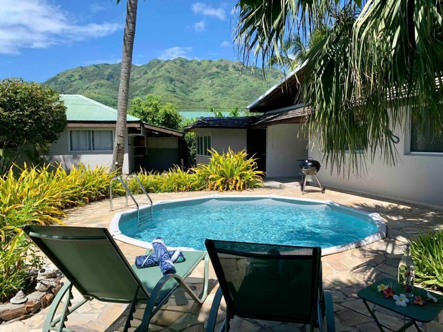 Villa Hoama Lodge Moorea Teavaro Exterior foto